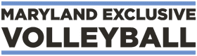 Maryland Exclusive Volleyball Club banner logo